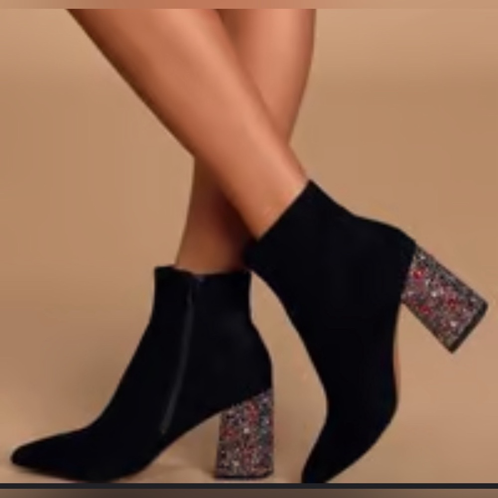 Betsey Johnson Barette Embellished Booties